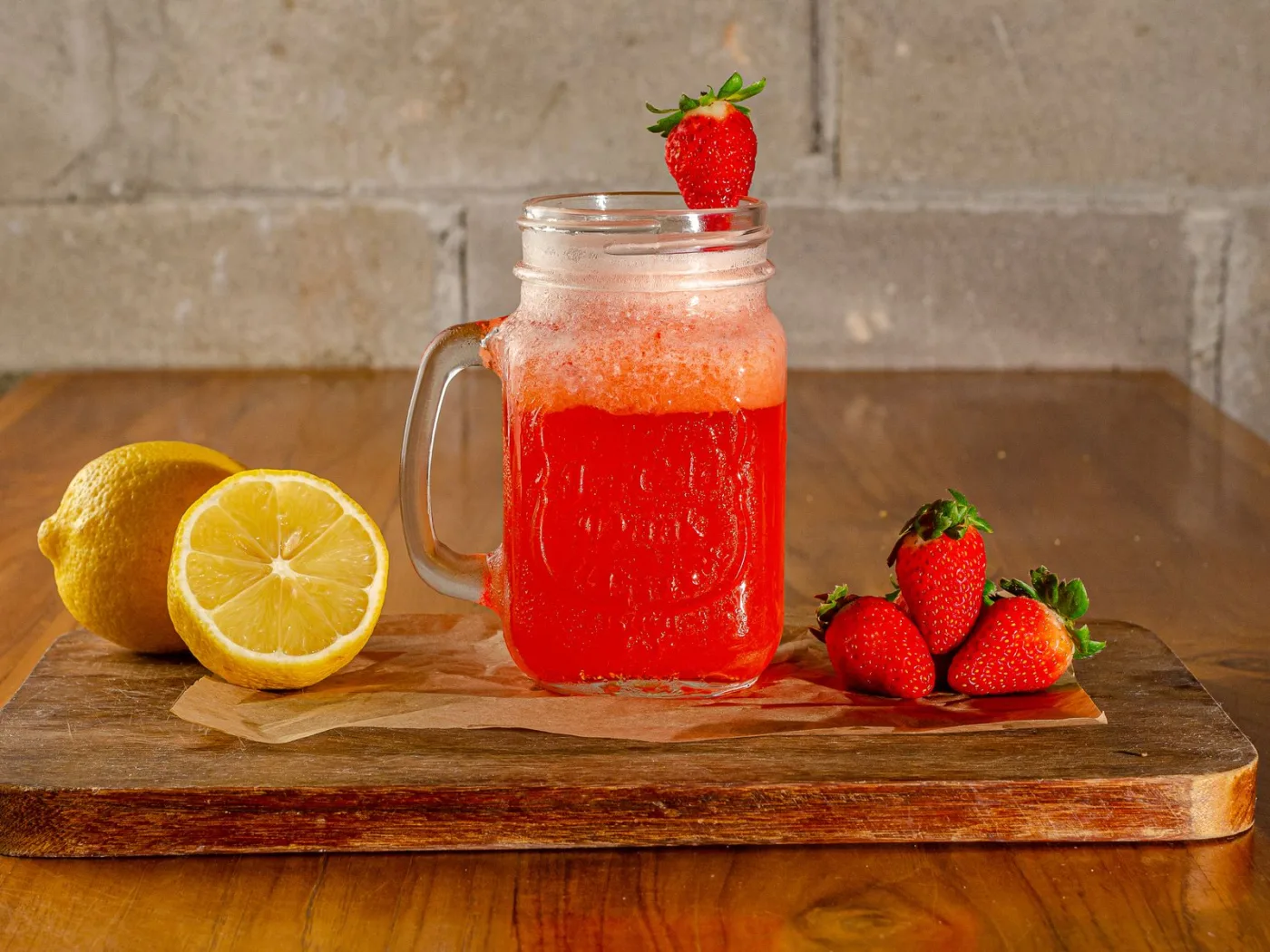 Çilekli Limonata