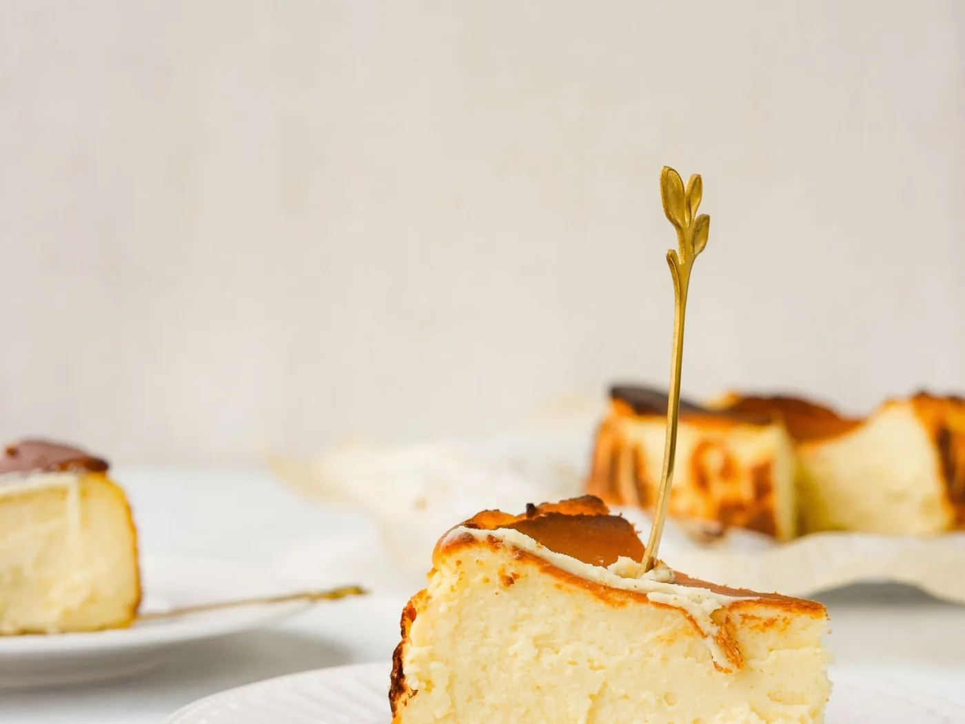 San-Sebastian-Käsekuchen