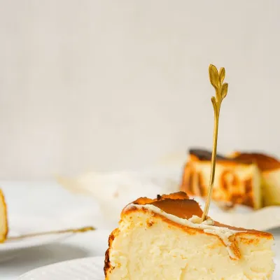 San-Sebastian-Käsekuchen
